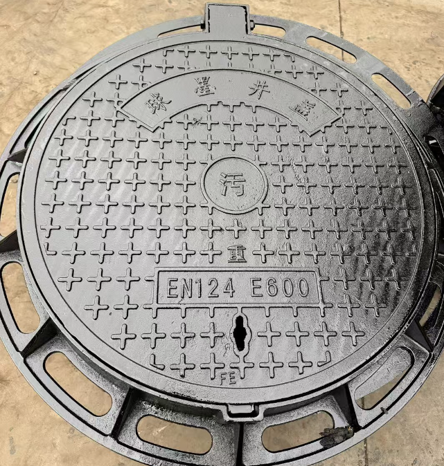 保康球墨铸铁五防井盖展示